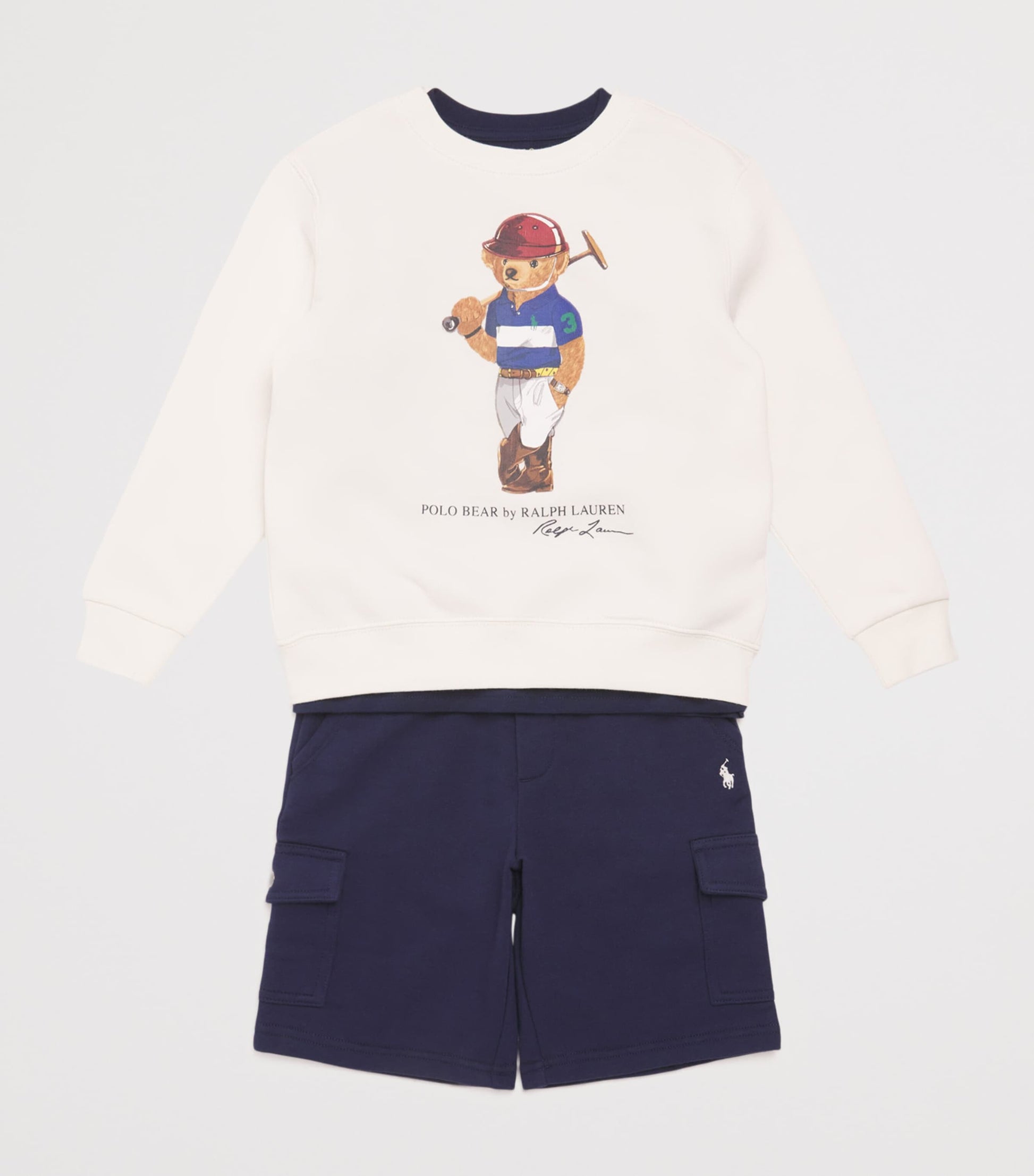 Ralph Lauren Kids Cotton Polo Bear Sweatshirt (2-7 Years)
