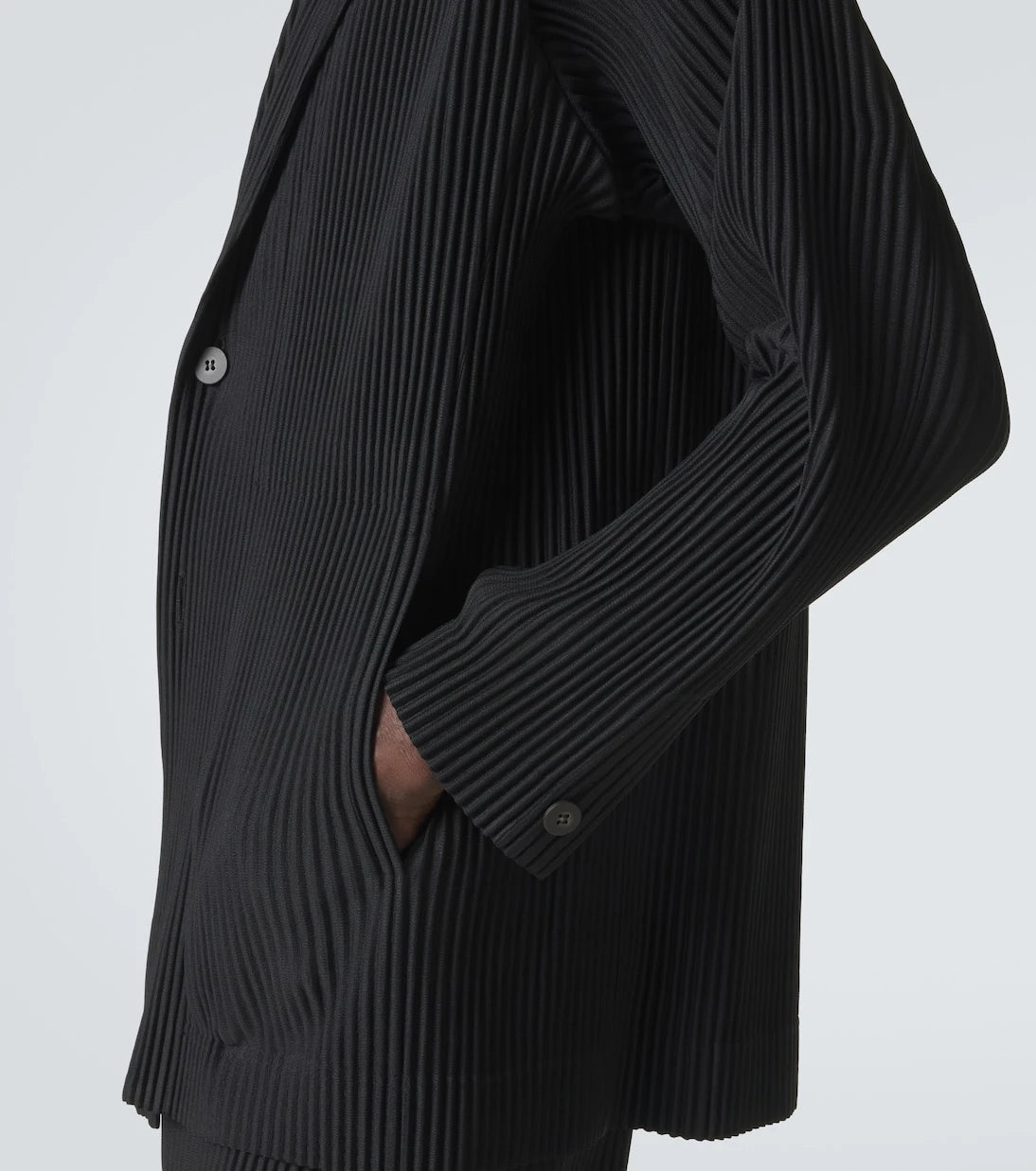Homme Plissé Issey Miyake - Basics pleated blazer