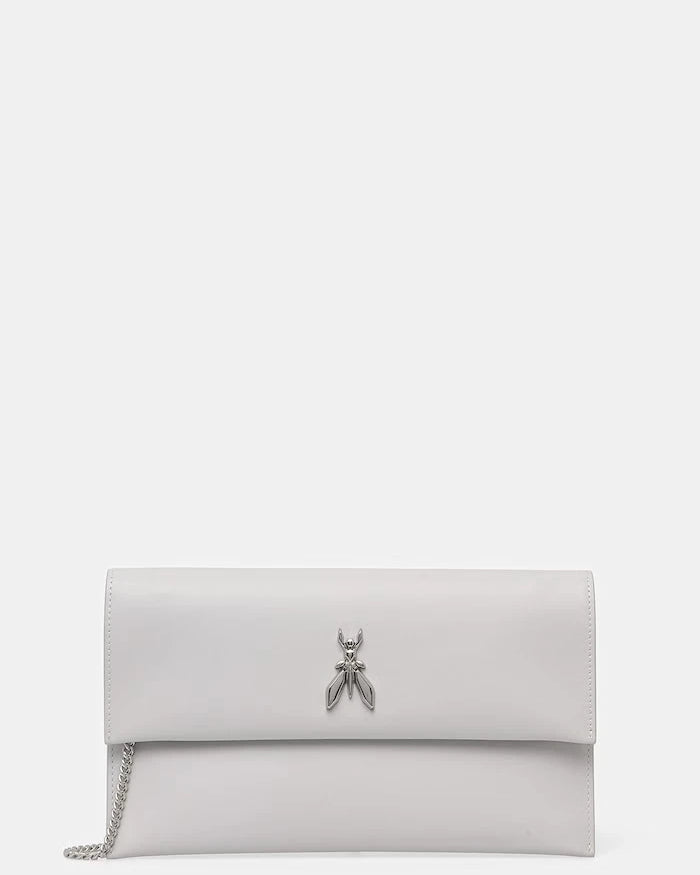 Patrizia Pepe kadın deri clutch