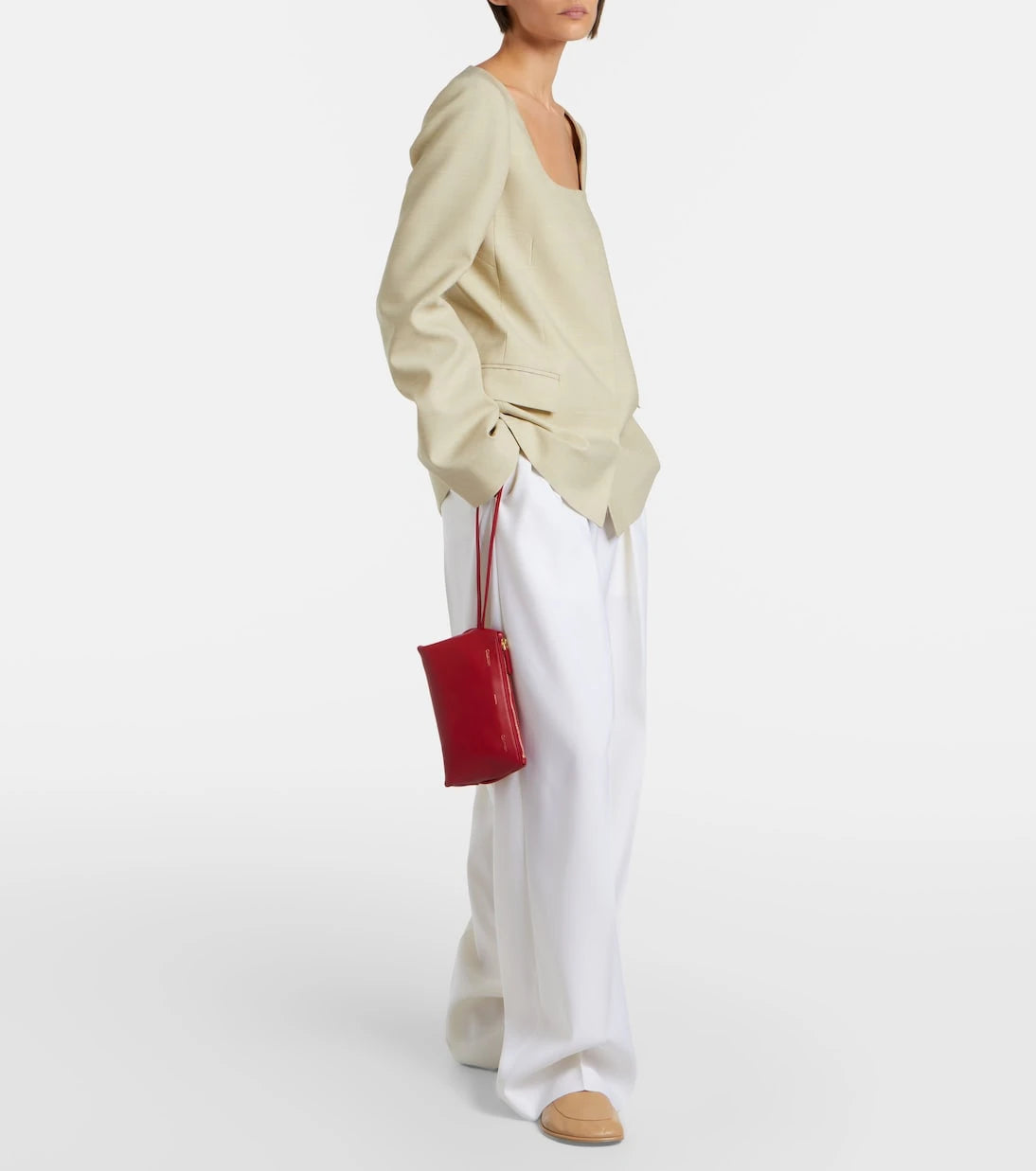 Calvin Klein Collection - Essential Case Mini leather clutch