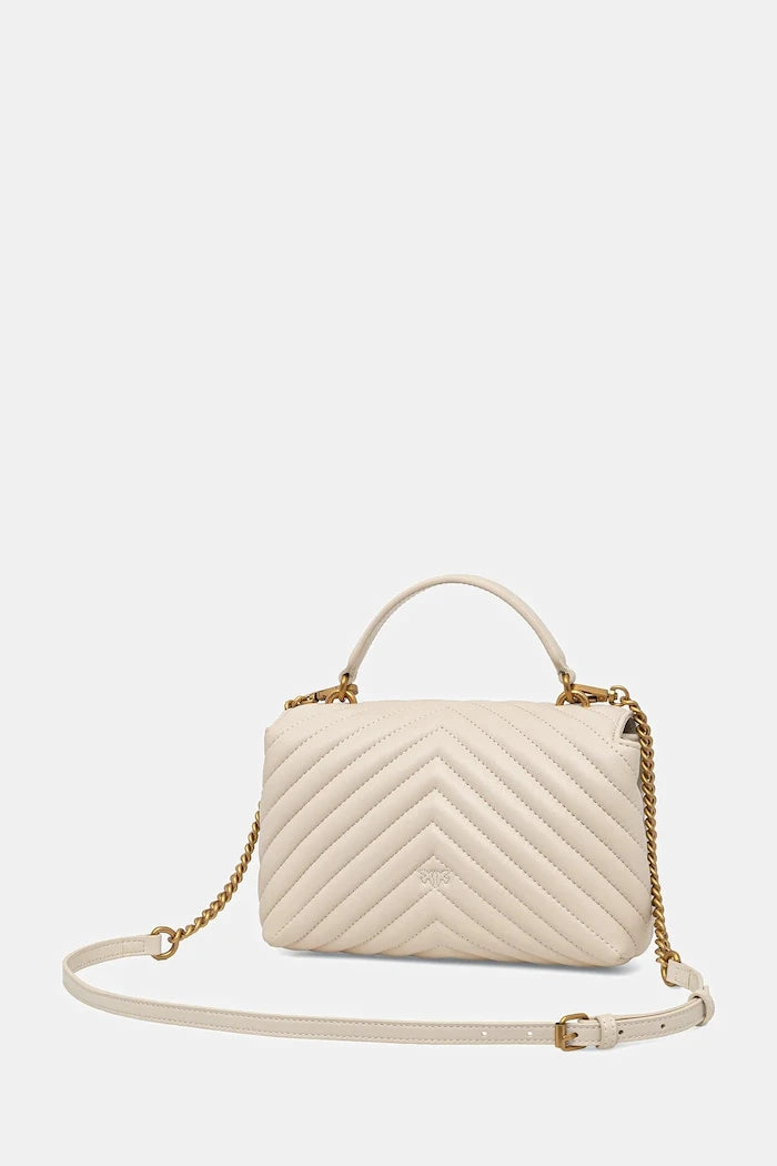 Pinko чанта crossbody дамска от кожа