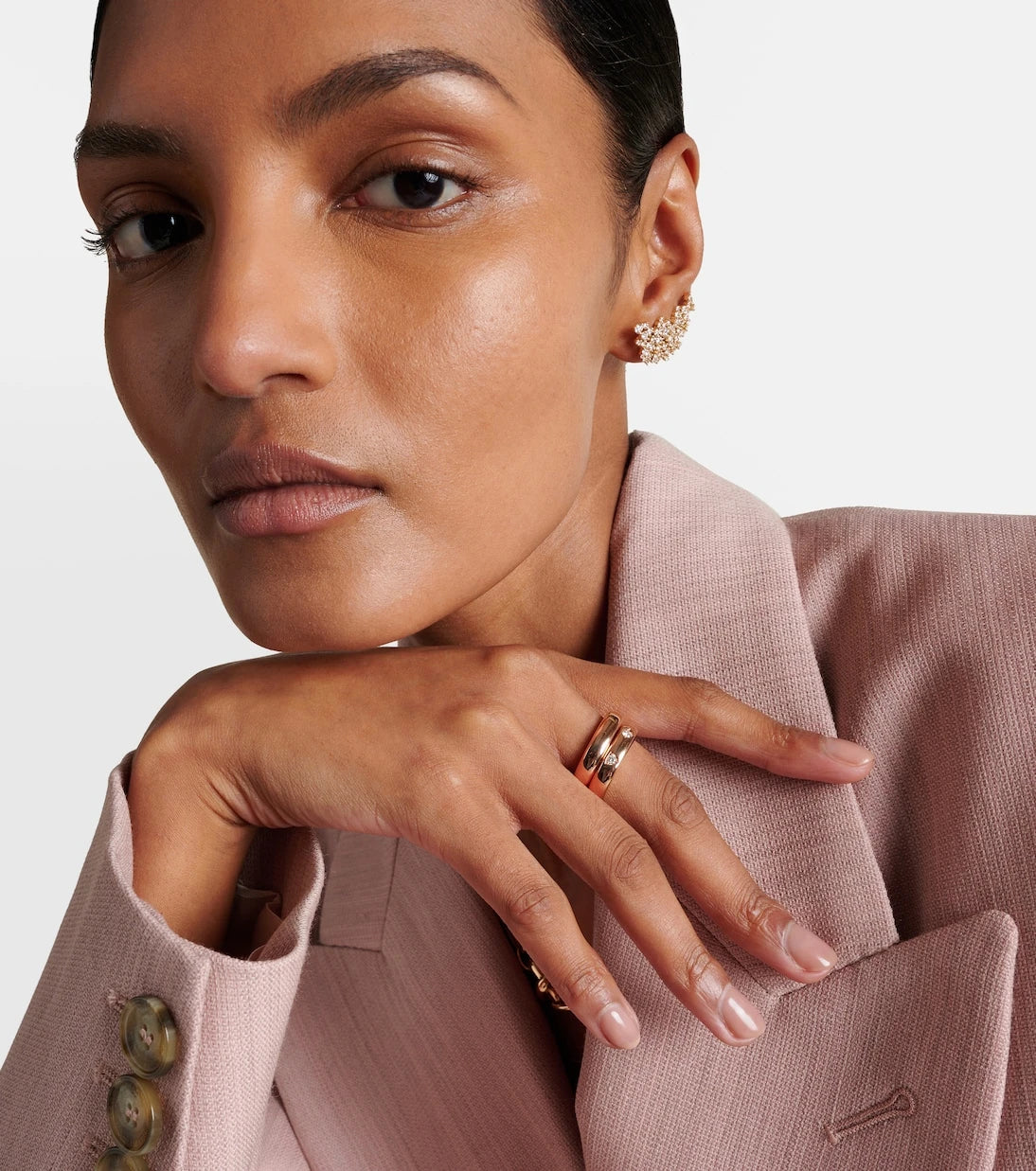 Pomellato - Iconica Extra Slim 18kt rose gold ring