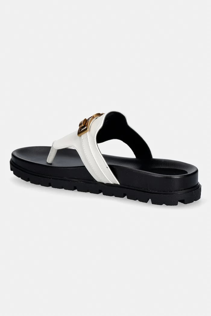 Guess джапанки дамски от кожа FARRON