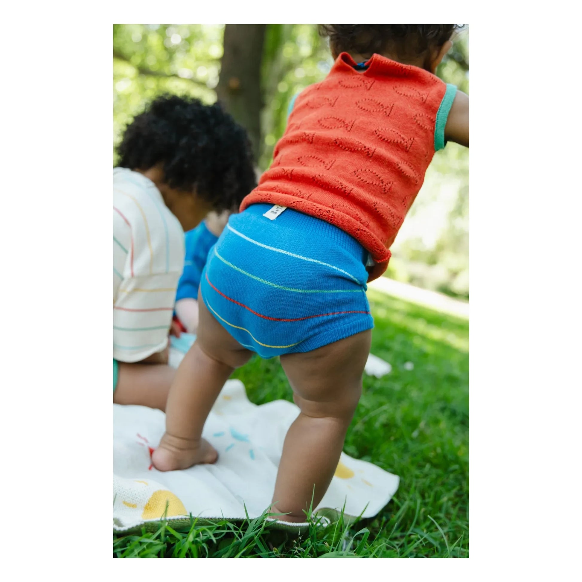 Bayiri - Bloomer Botanical Organic Cotton | Blue