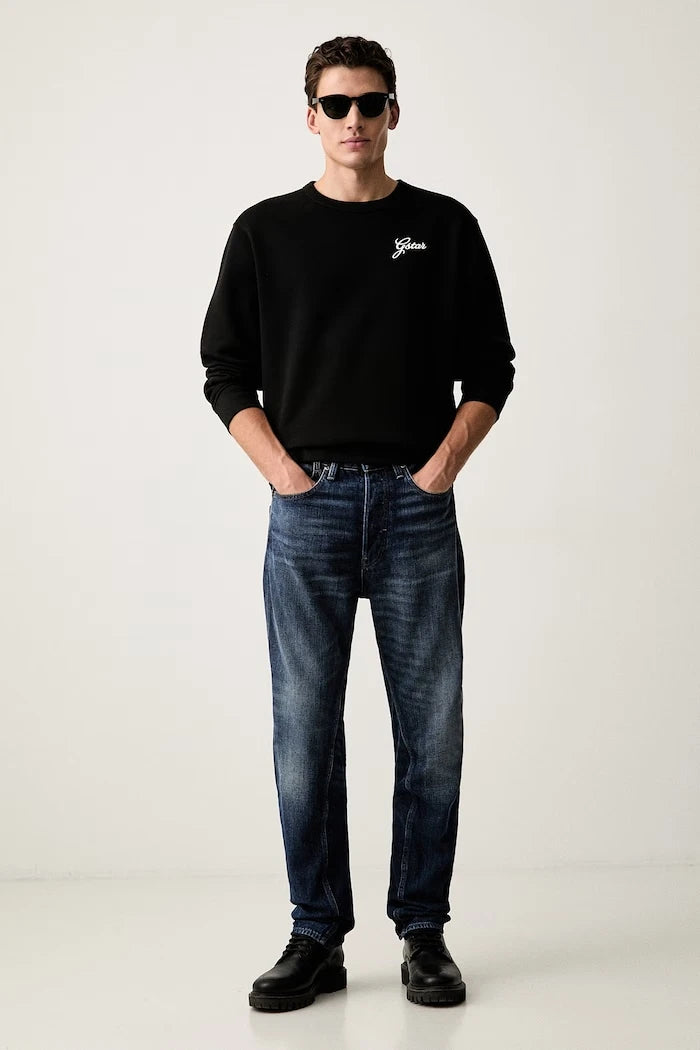 G-Star pamuklu erkek sweatshirt Script r sw