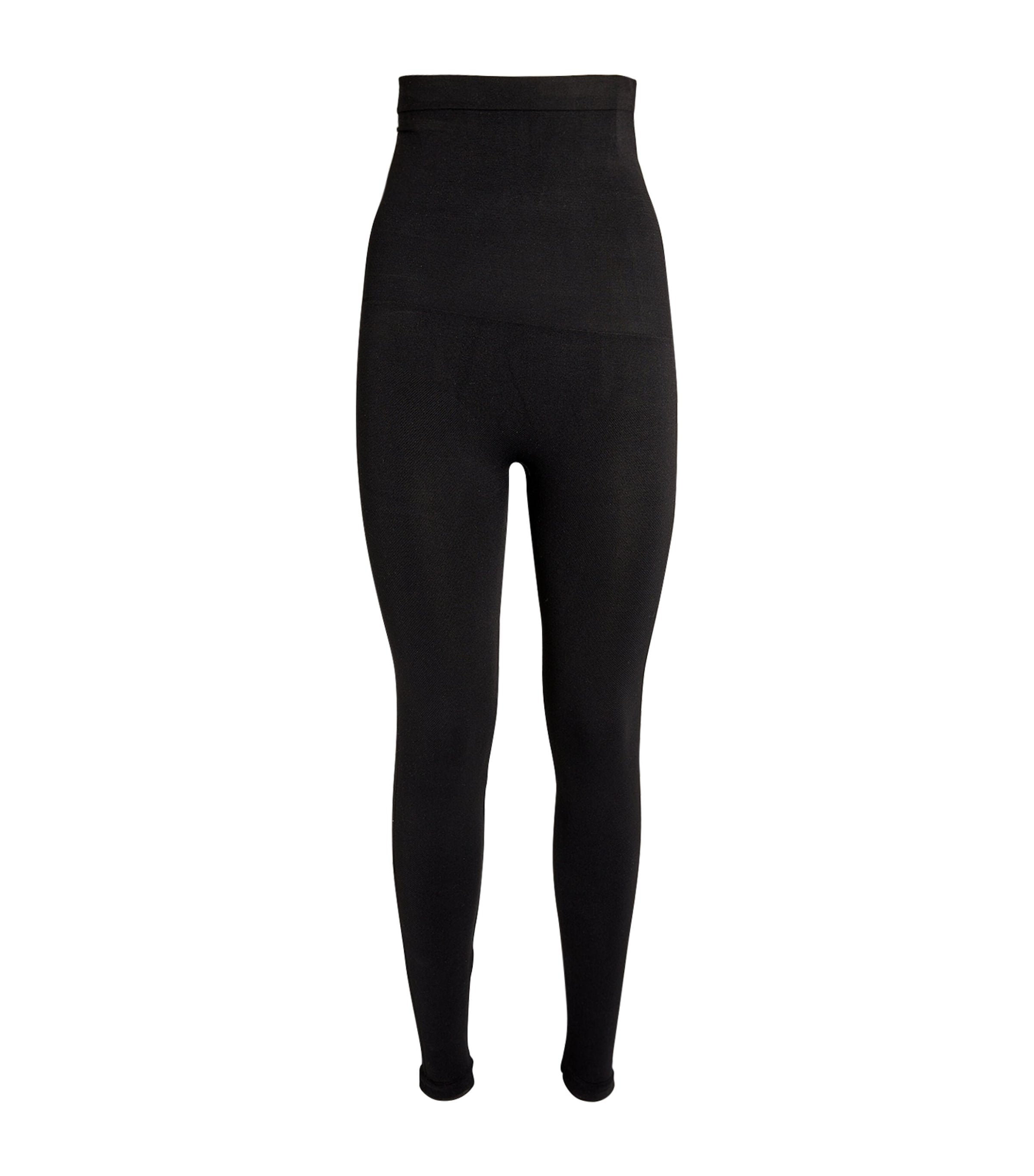 Black High-Waist Seamless Leggings