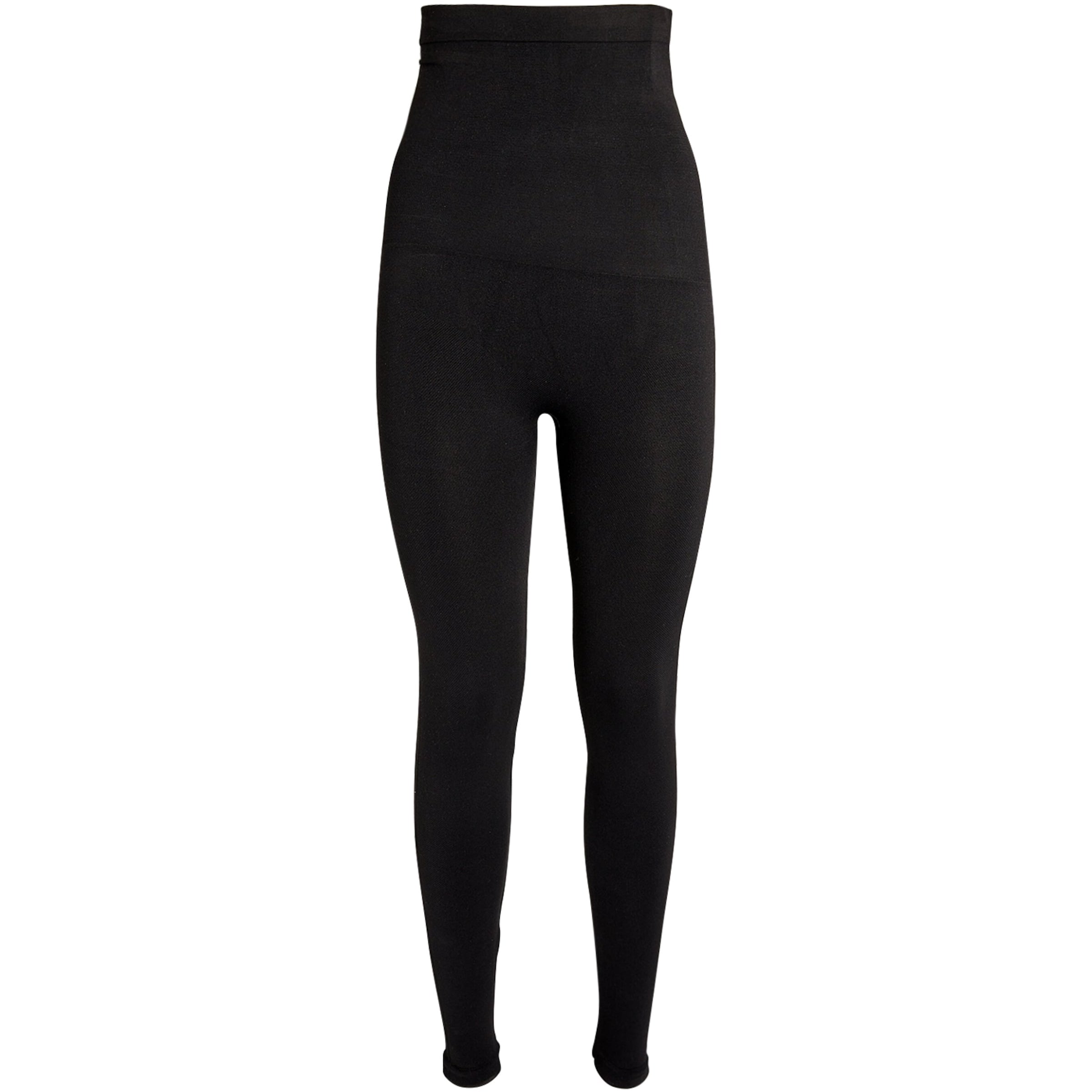SPANX Black High-Waist Seamless Leggings