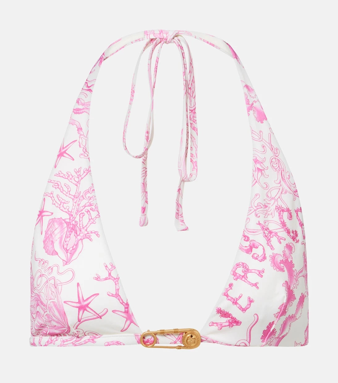 Versace - Underwater Barocco bikini top