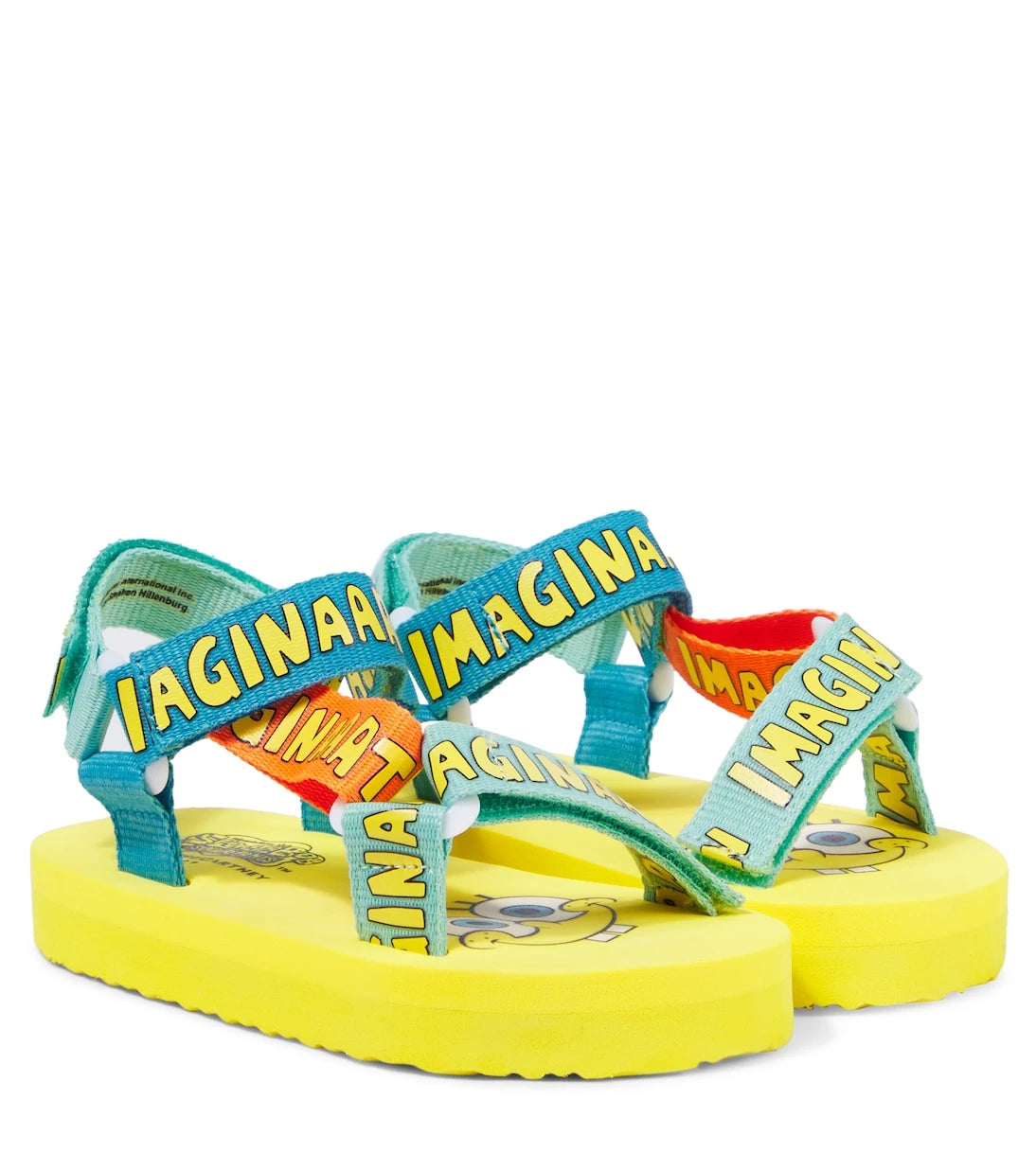 Stella McCartney Kids - x SpongeBob SquarePants printed sandals