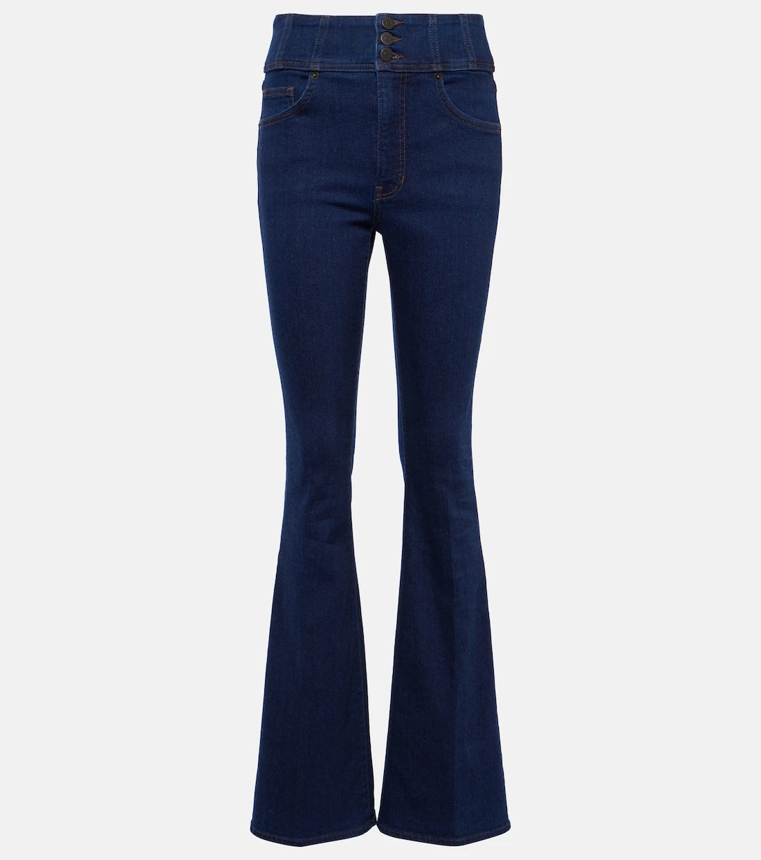 Veronica Beard - Beverly high-rise flared jeans