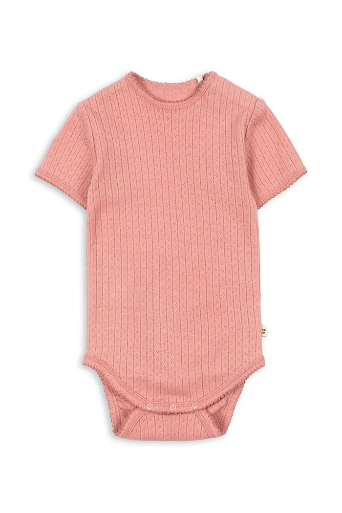 Konges Sløjd MINNIE SS BODY GOTS Bebek Pamuklu Body