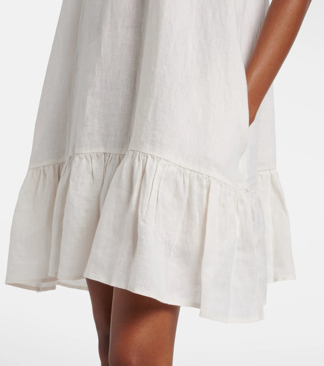 Velvet - Livvy linen minidress