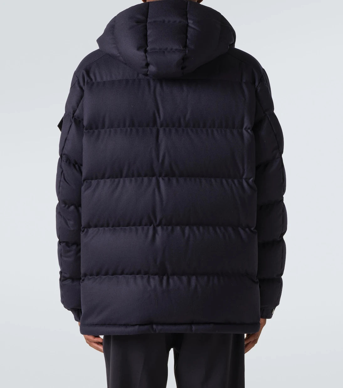Moncler - Montgenevre wool flannel down jacket
