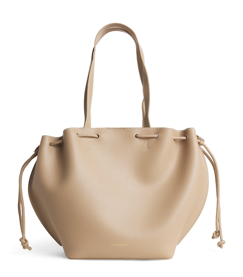 Claudie Pierlot Leather Alban Tote Bag