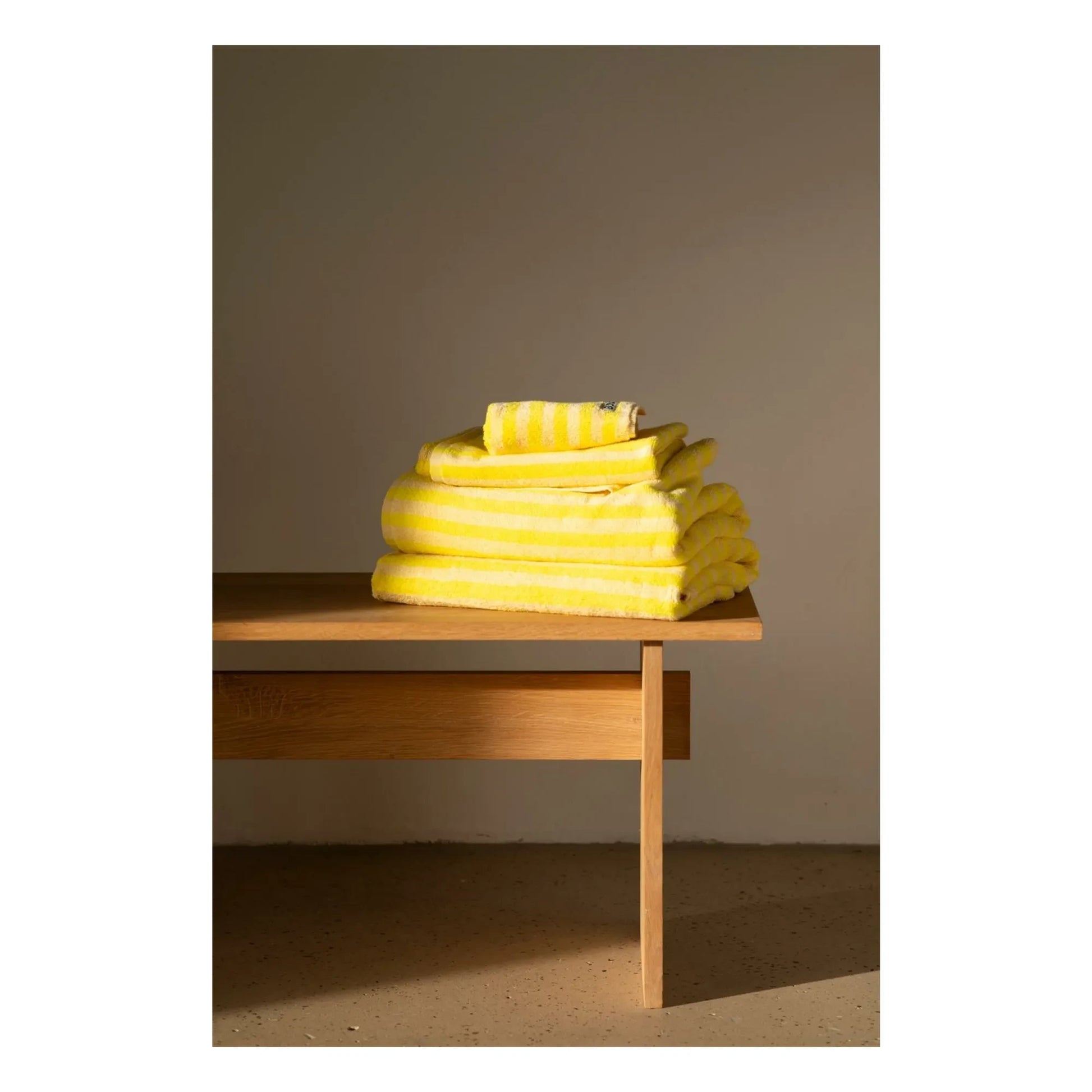 Bongusta - Naram bath towel | Yellow