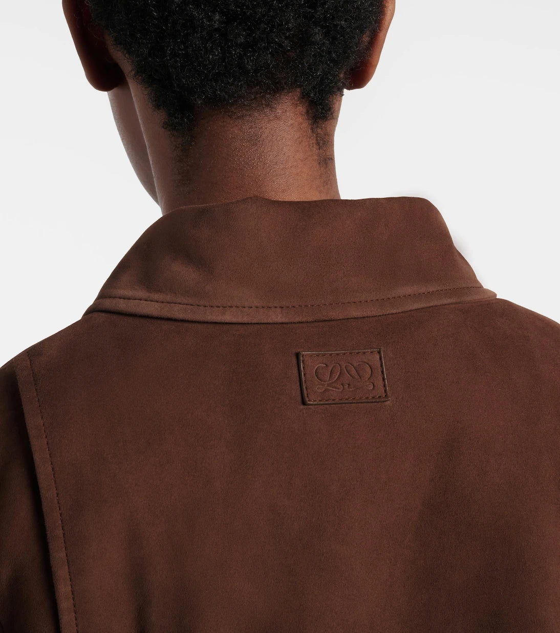 Loewe - Suede blouson jacket