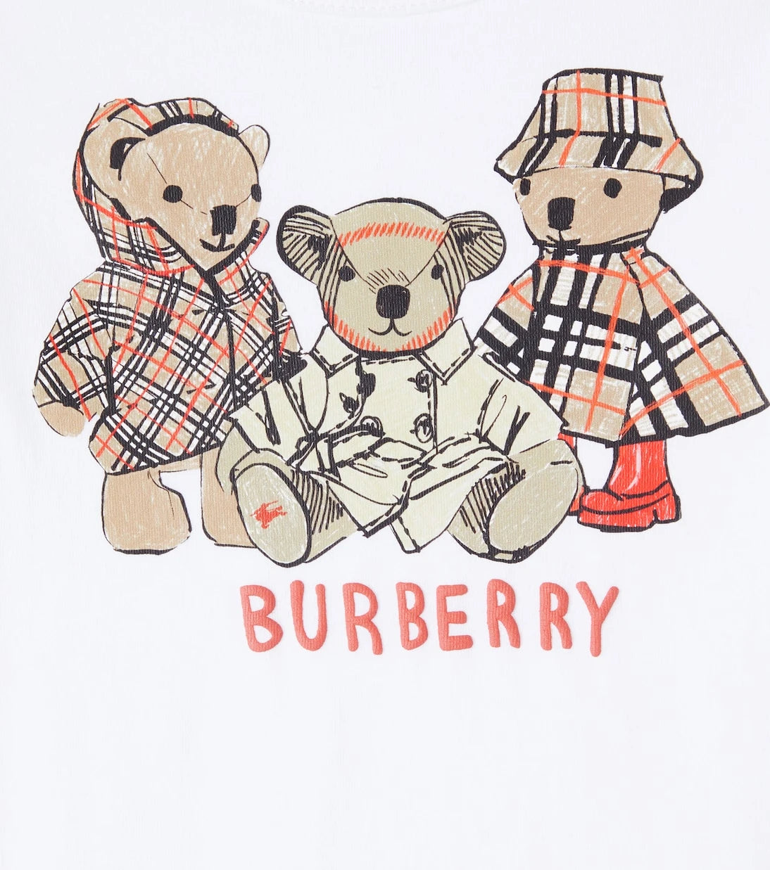 Burberry Kids - Baby Thomas Bear cotton onesie