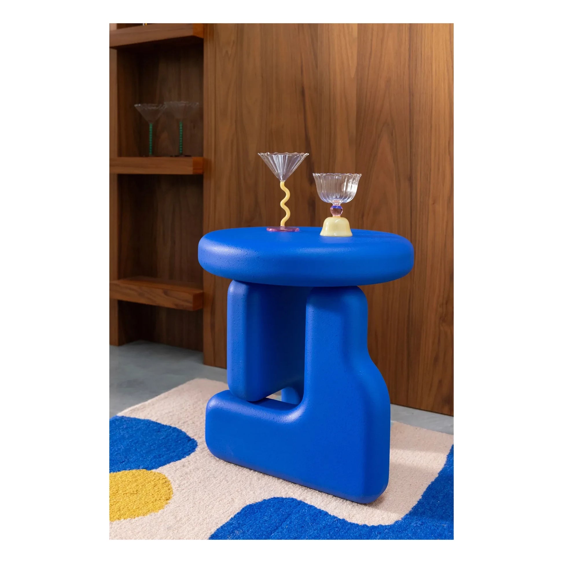 &Klevering - Curve Cups - Set of 2 | Yellow