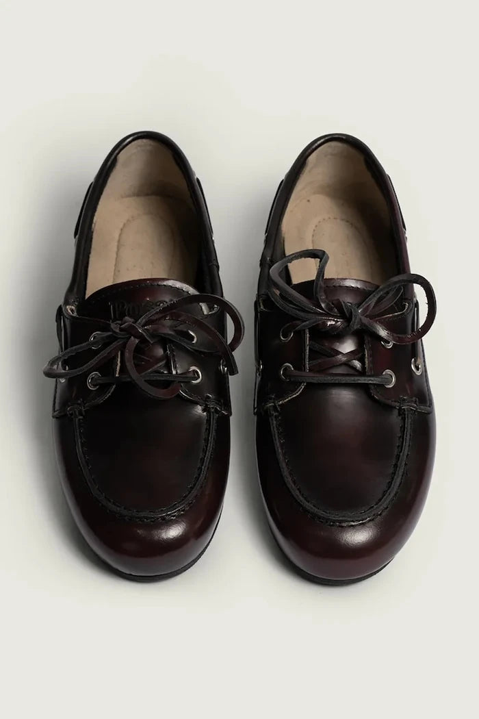 Posa Kadın Deri Boat Loafer