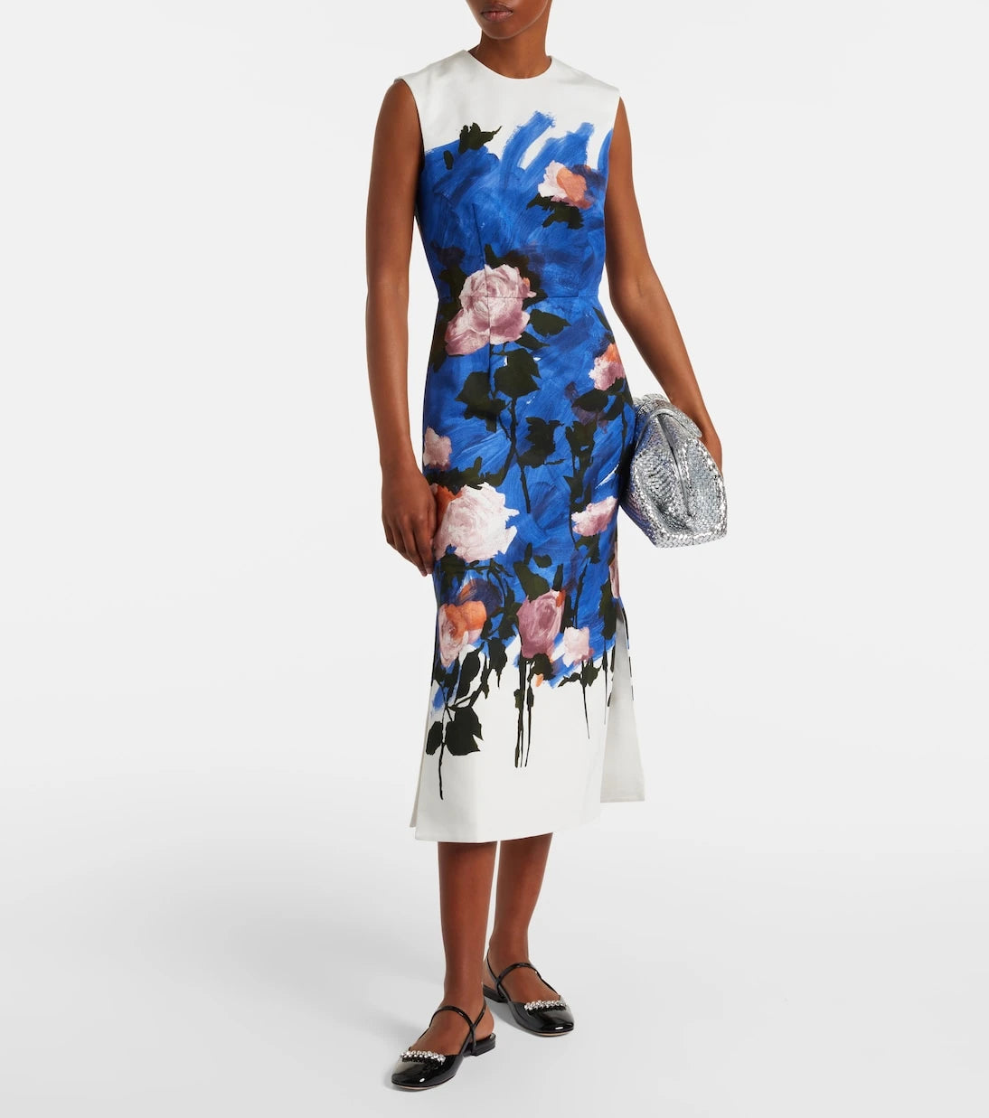 Jimmy Choo - Belinda embellished patent leather flats