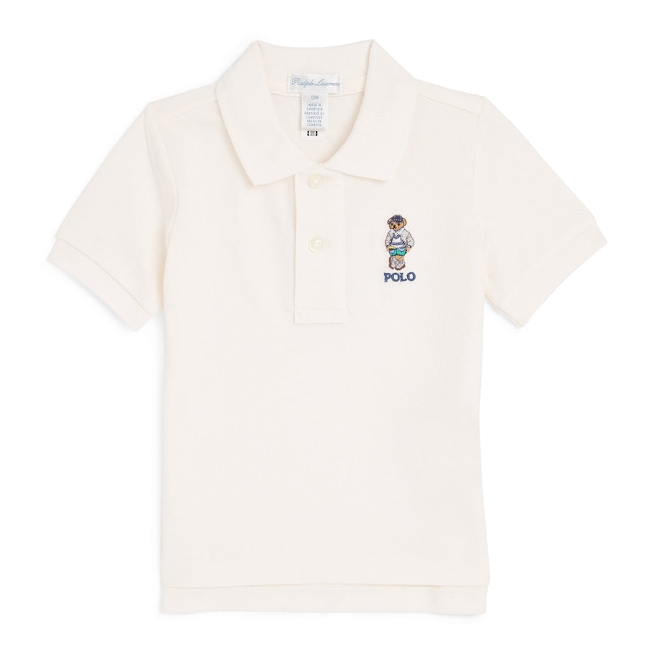 Ralph Lauren Kids Polo Bear Polo Shirt (3-18 Months)
