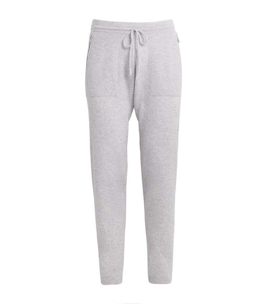 Eleventy Grey Cashmere Cuffed Sweatpants