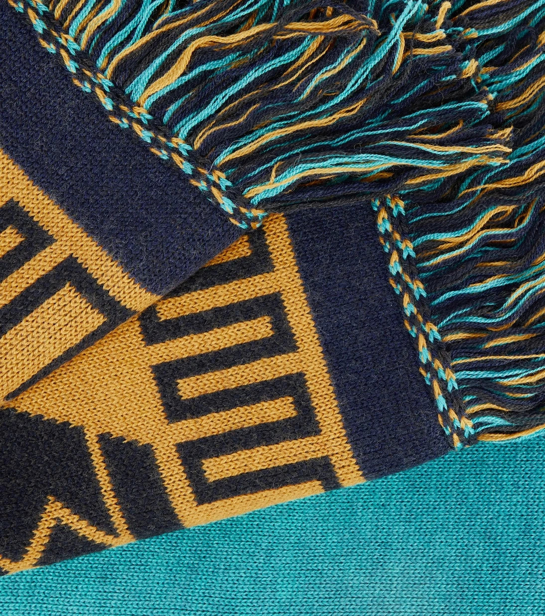 Alanui - Icon wool-blend jacquard blanket