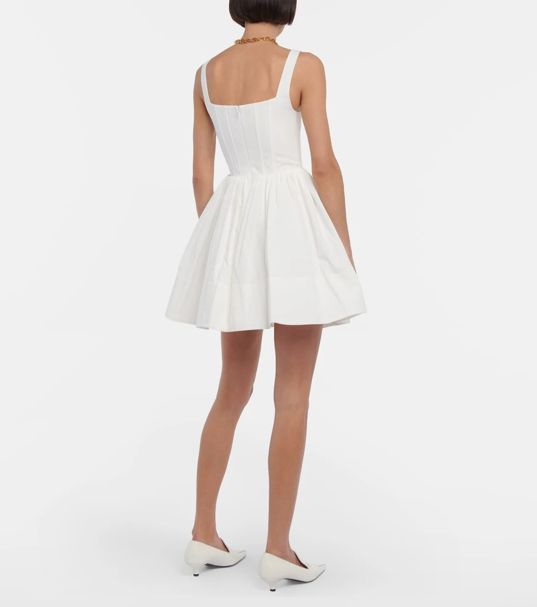 Staud - Landscape babydoll minidress