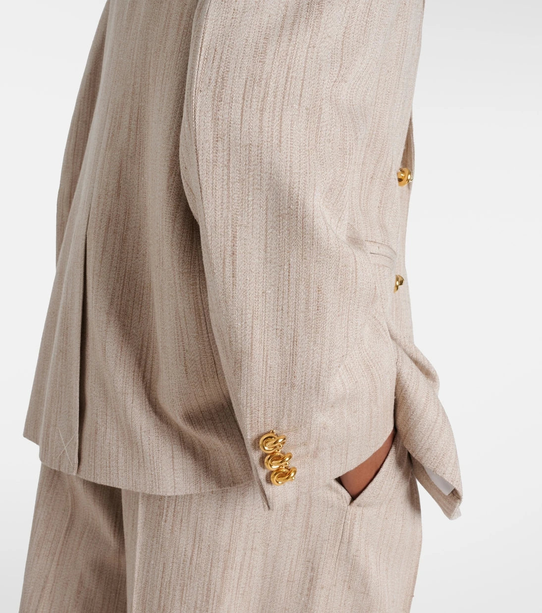 Bottega Veneta - Knot single-breasted blazer