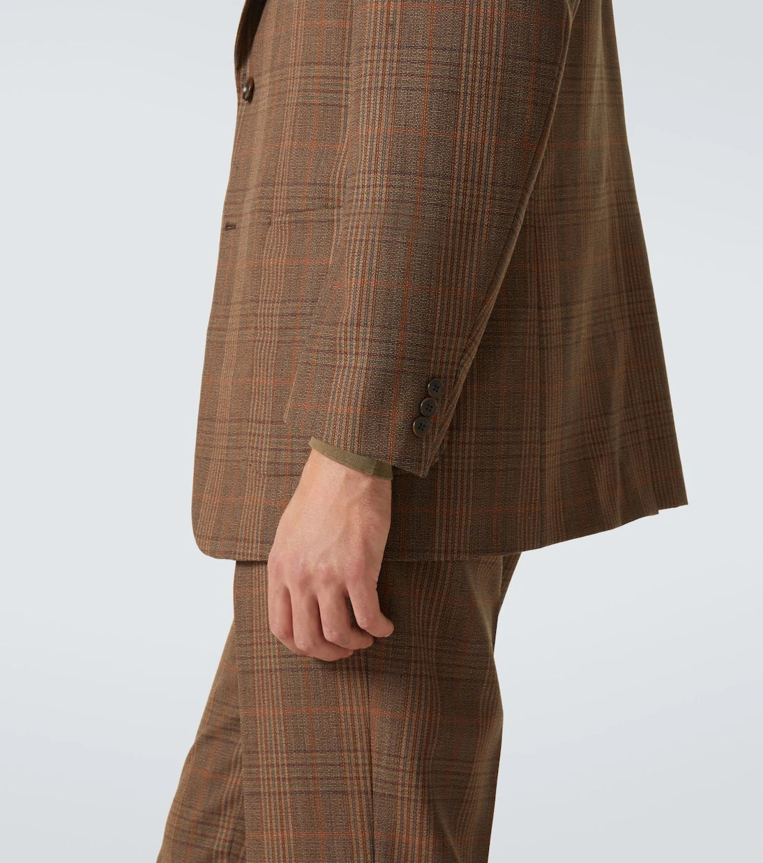Auralee - Prince of Wales wool blazer