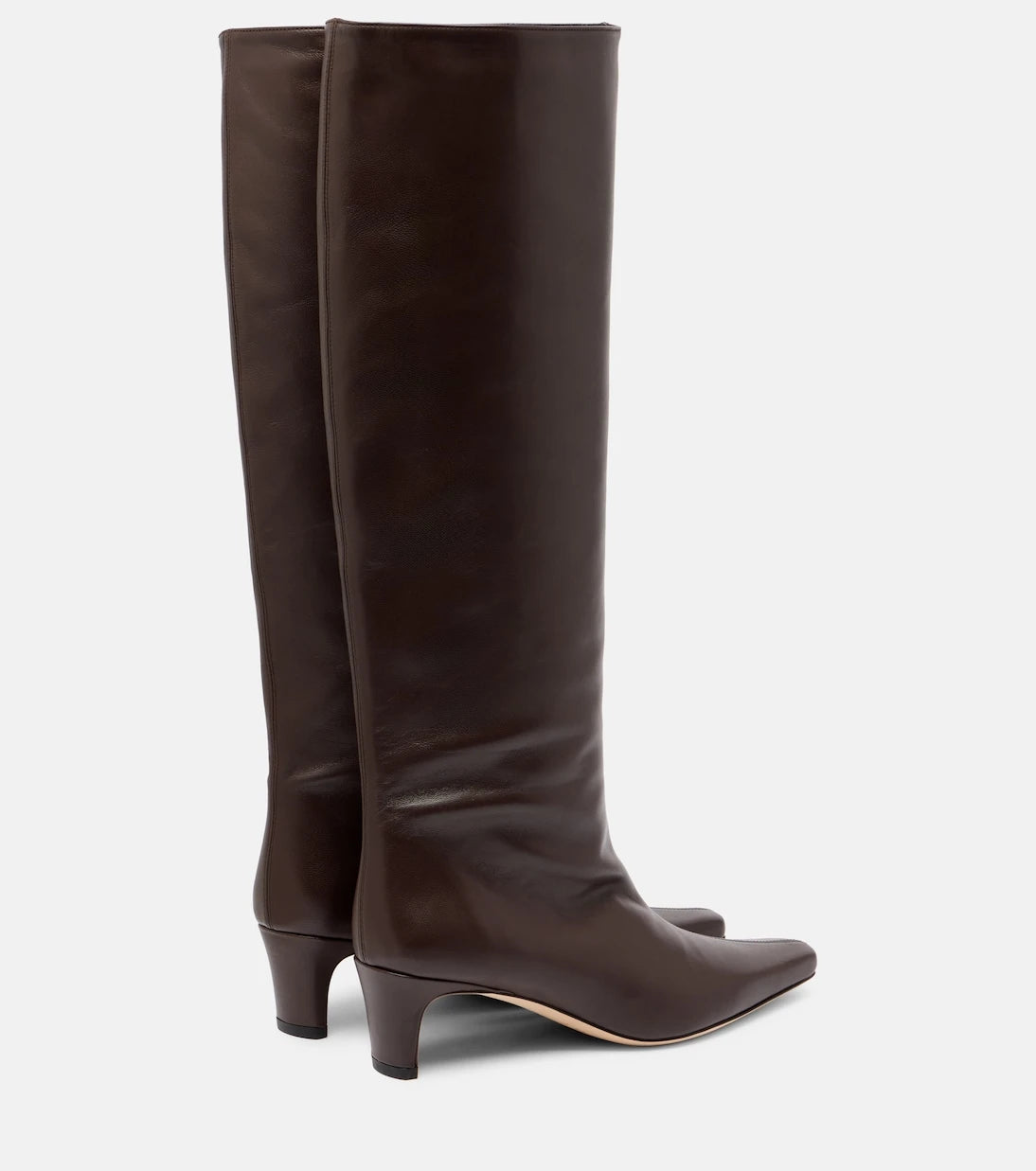 Staud - Wally 55 leather knee-high boots