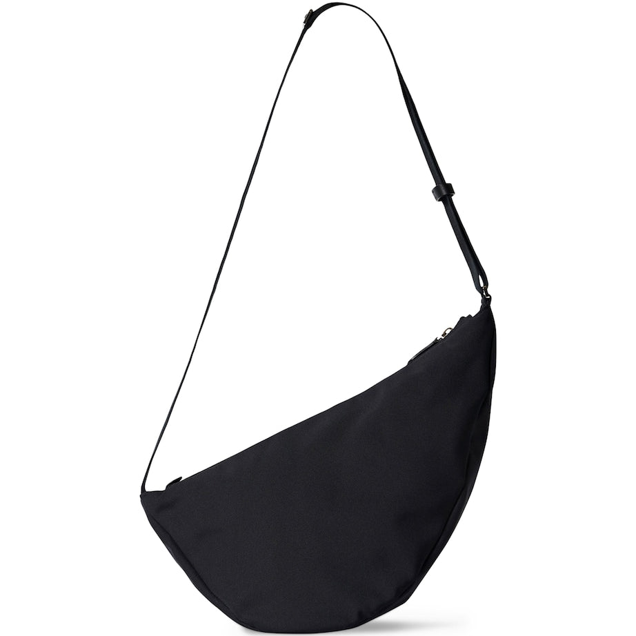 The Row Black Slouchy Banana Two Cross-Body Bag