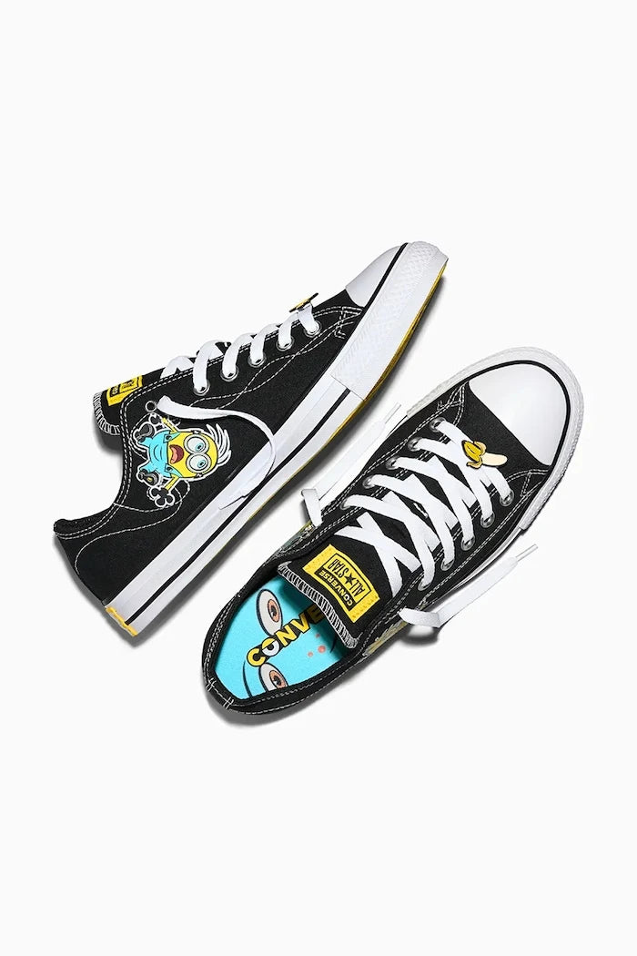Converse x Minions Chuck Taylor All Star alçak bilekli sneaker