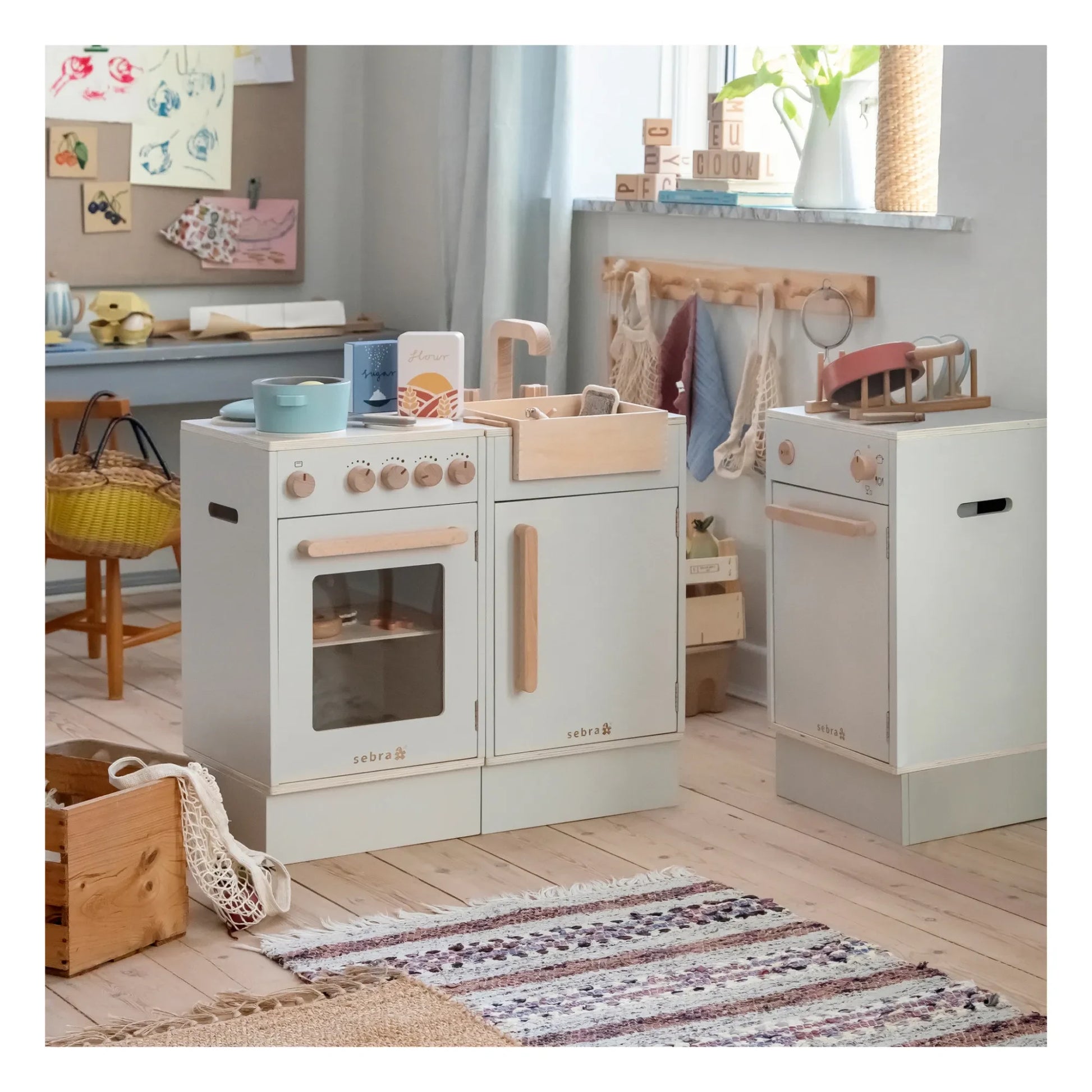 Sebra - Wooden kitchen sink
