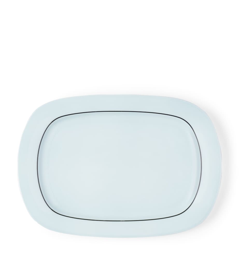 Prada Celadon Porcelain Tray (25cm)