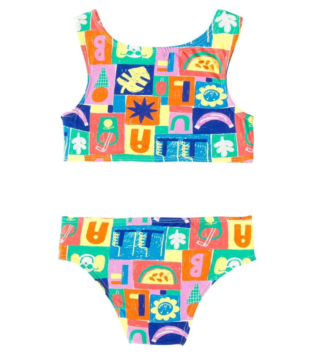 Fábula - Carimbo printed bikini