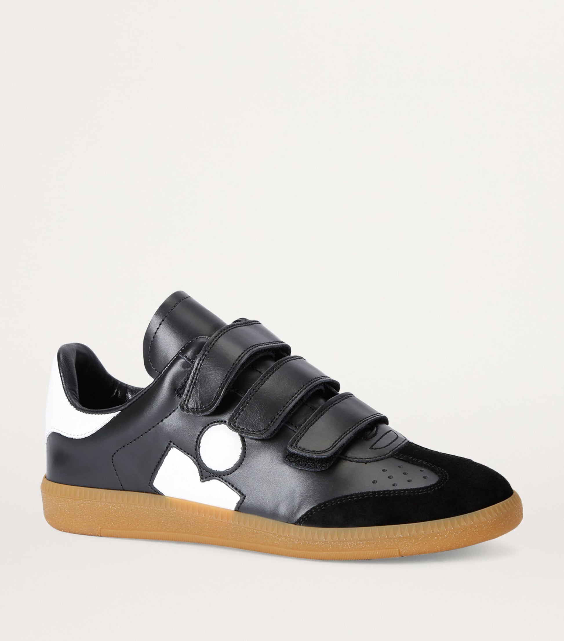 Isabel Marant Multi Leather Beth Logo Sneakers