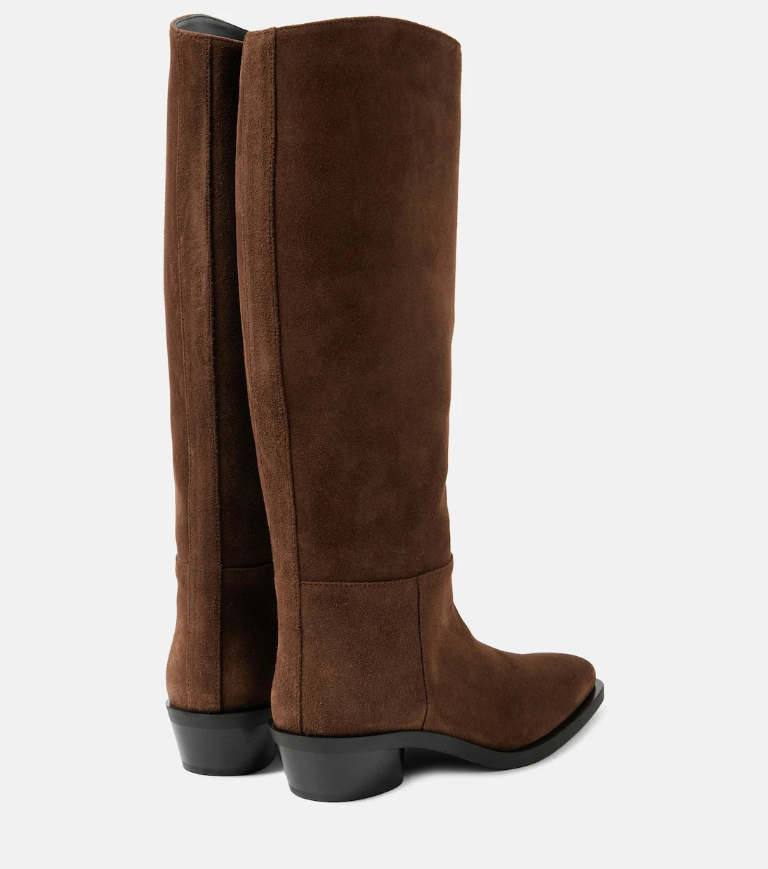 Proenza Schouler - Bronco suede knee-high boots