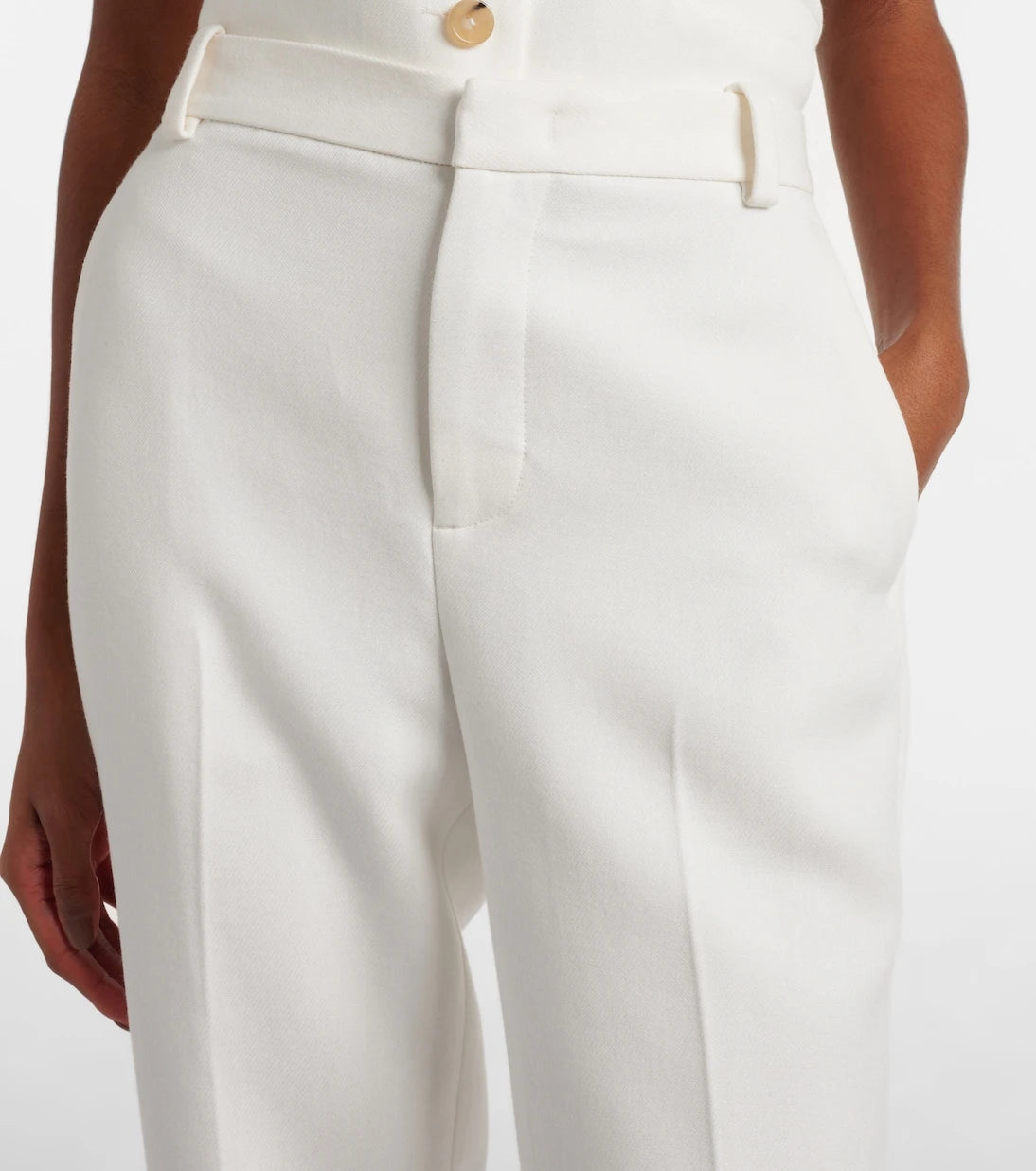 Vince - Mid-rise flared pants