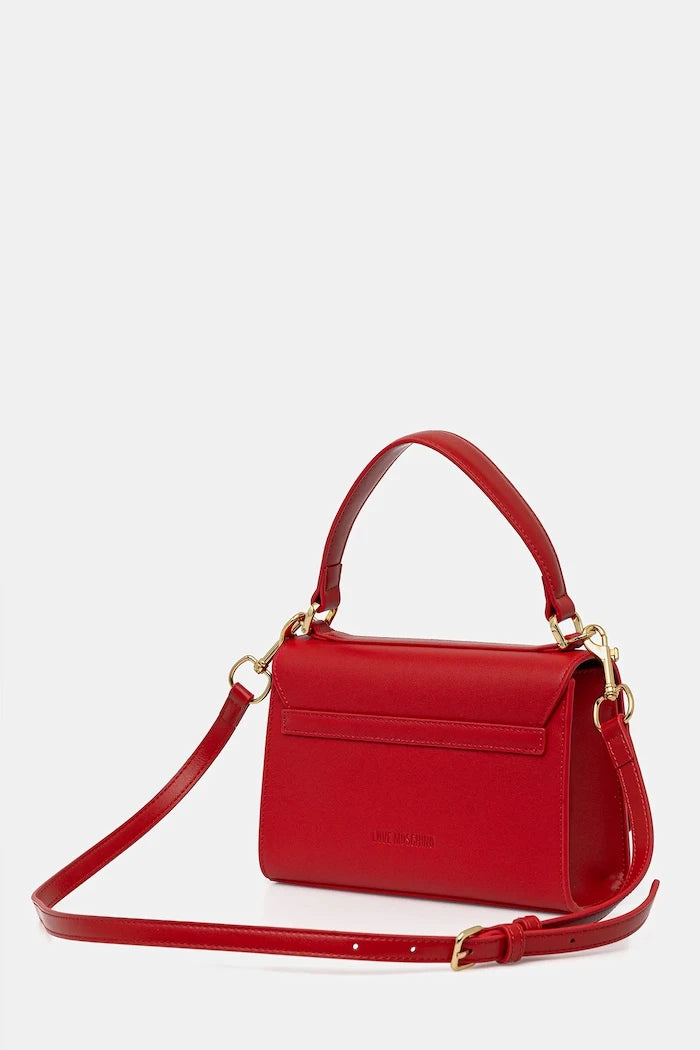 Кожена чанта Love Moschino