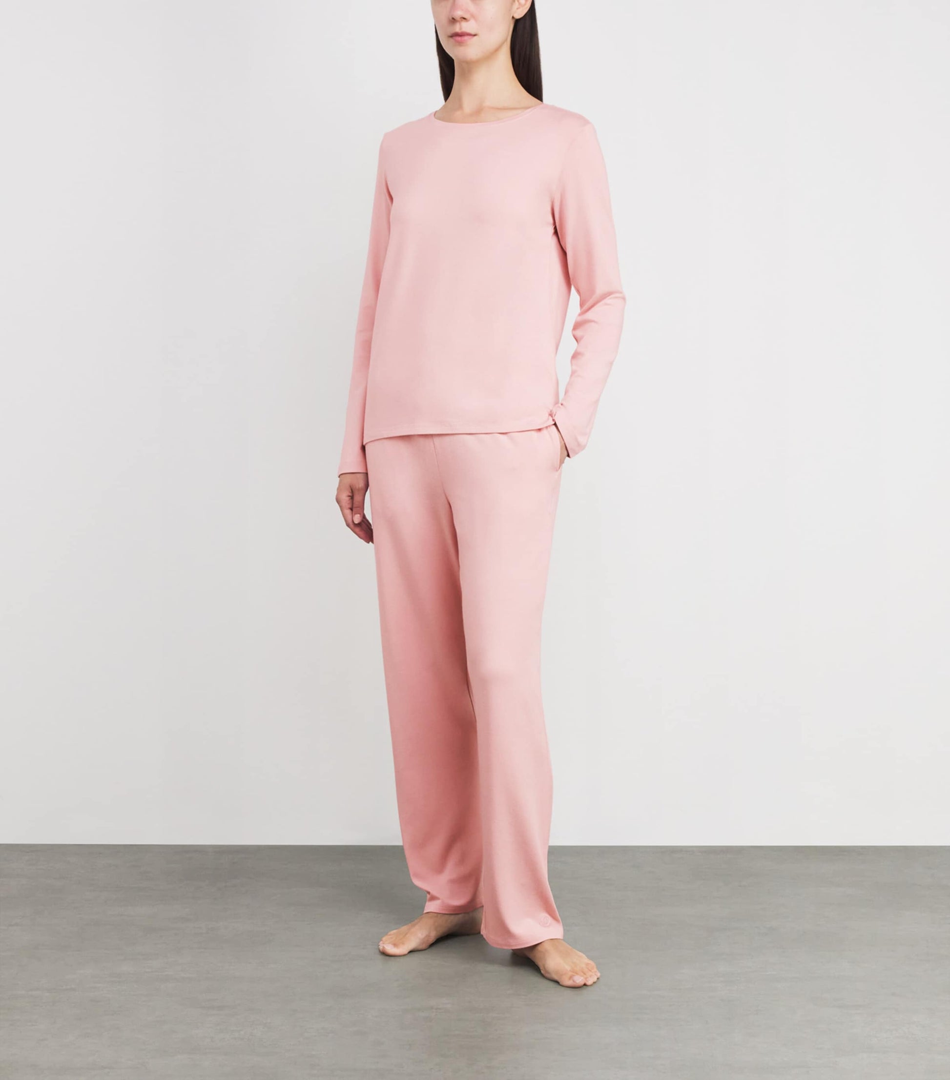 Pink Jersey Pyjama Set