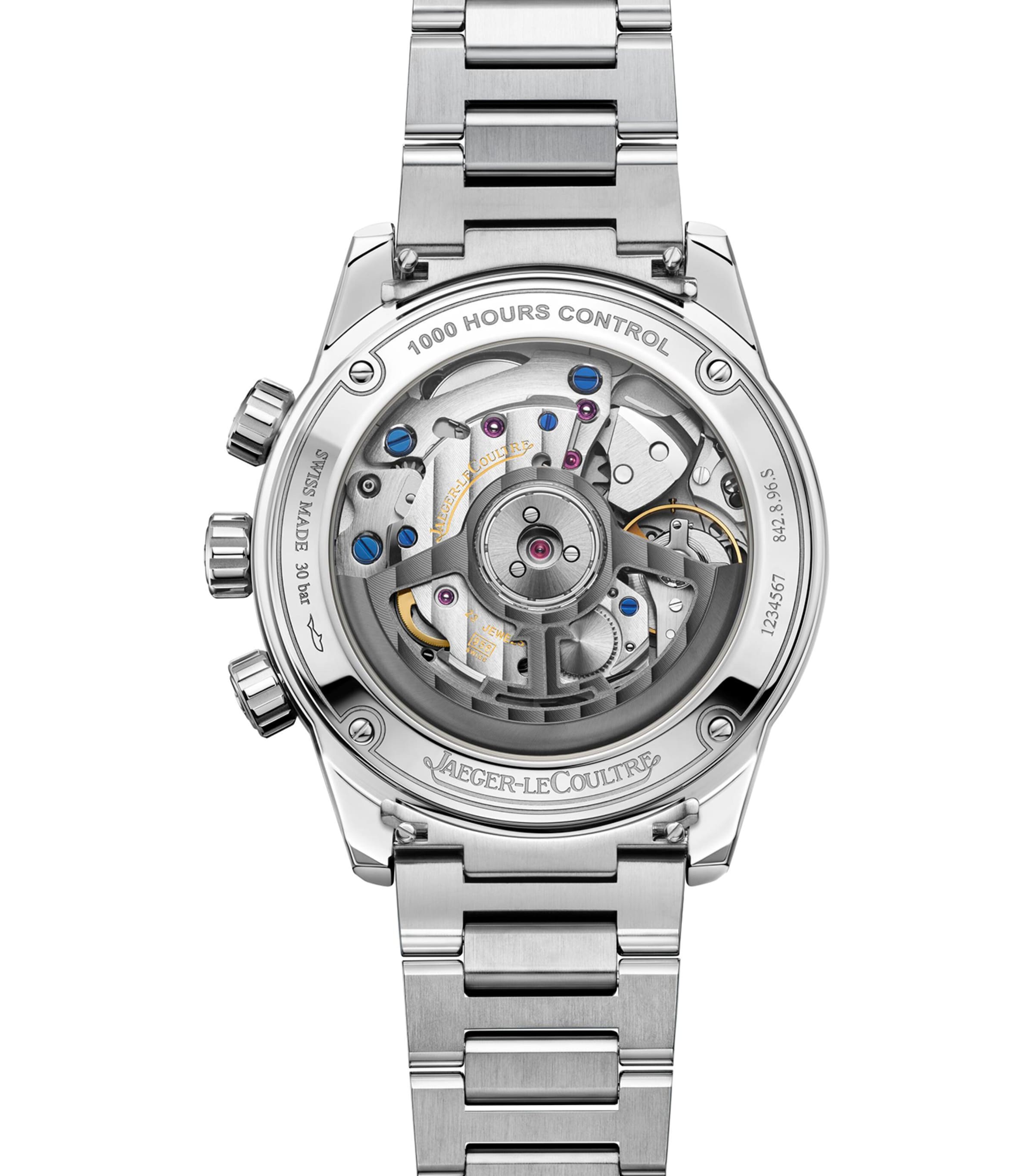 Stainless Steel Polaris Mariner Memovox Watch 42mm