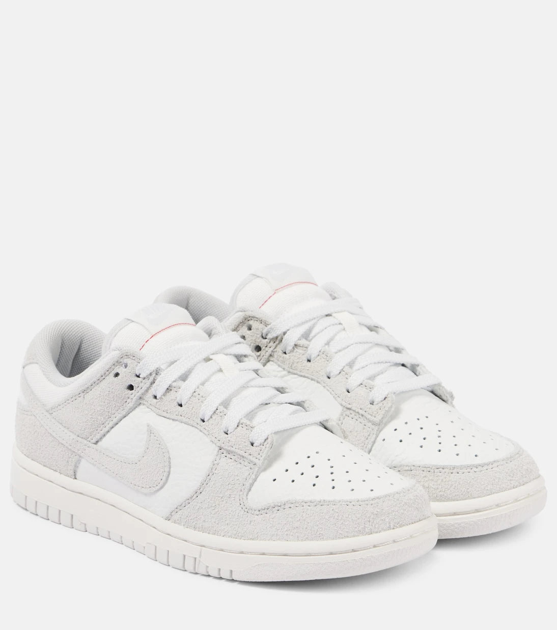 Nike - Dunk Low leather and suede sneakers