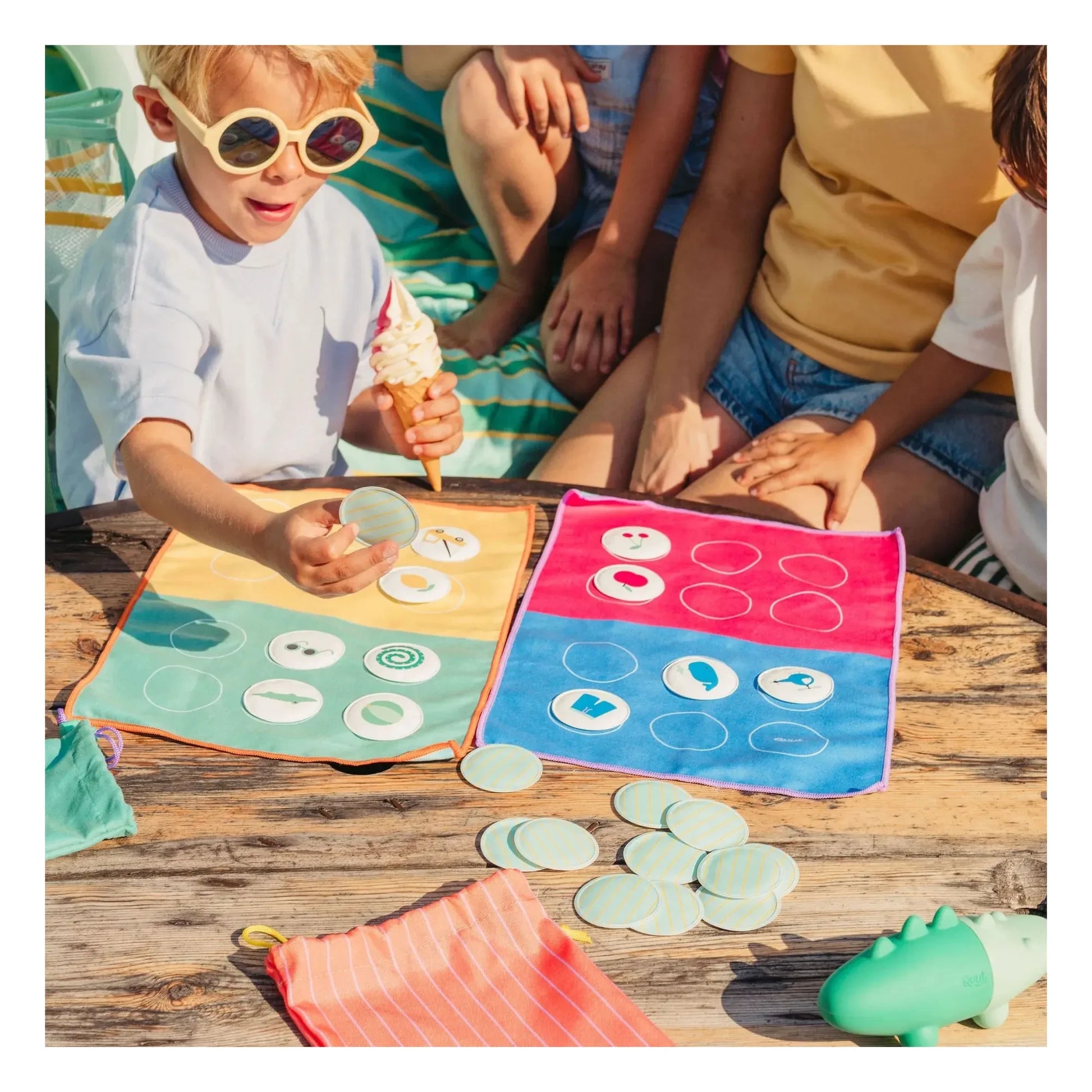Quut - Beach game Bingo / Loto des Couleurs