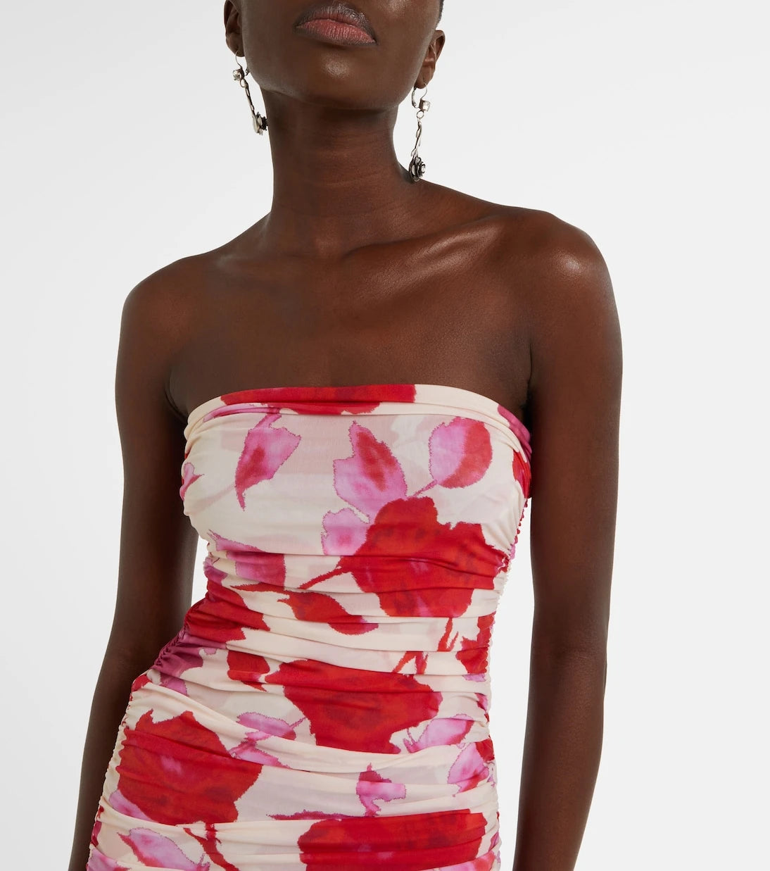 Blumarine - Georg ruffled asymmetric maxi dress