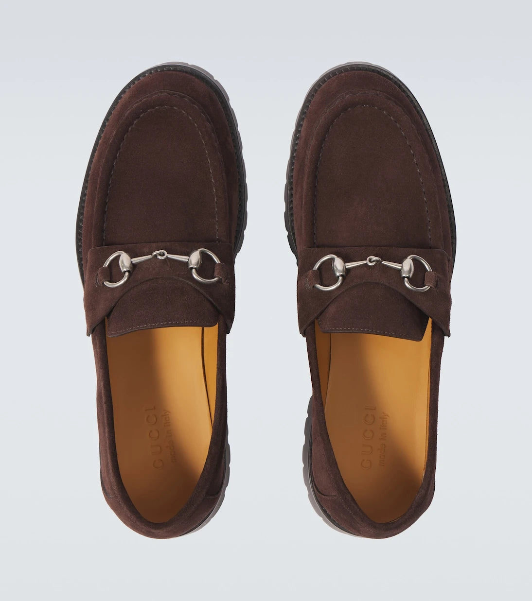 Gucci - Horsebit suede loafers