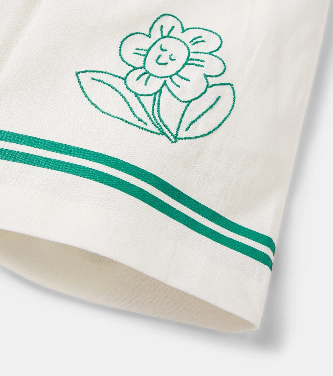 Tinycottons - Daisies linen shorts