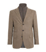 Corneliani Beige Wool-Cashmere Blazer