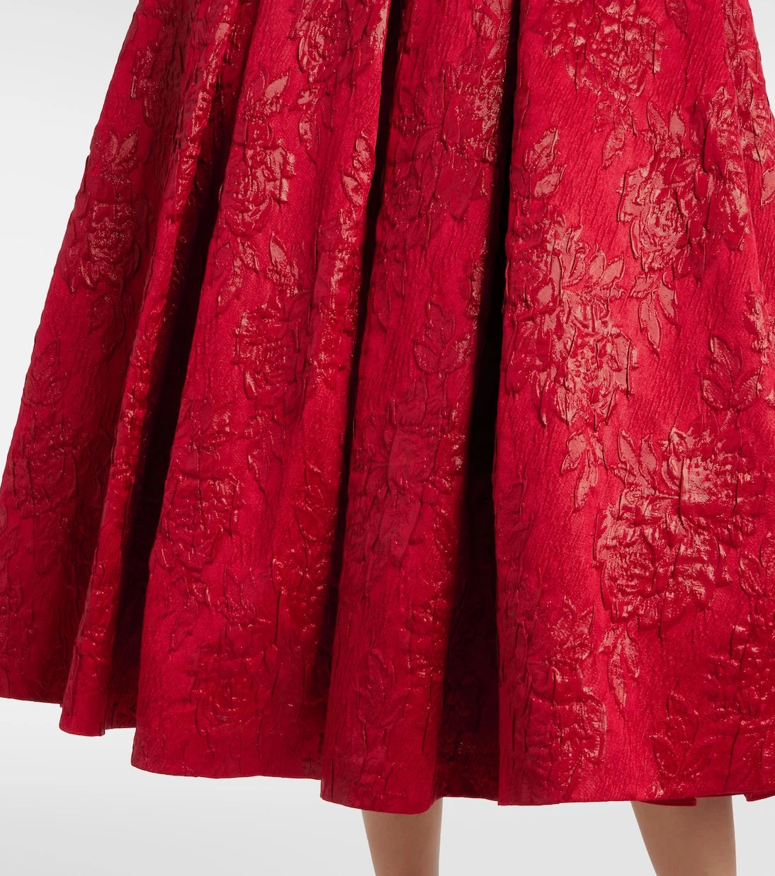 Safiyaa - Asher floral jacquard midi dress