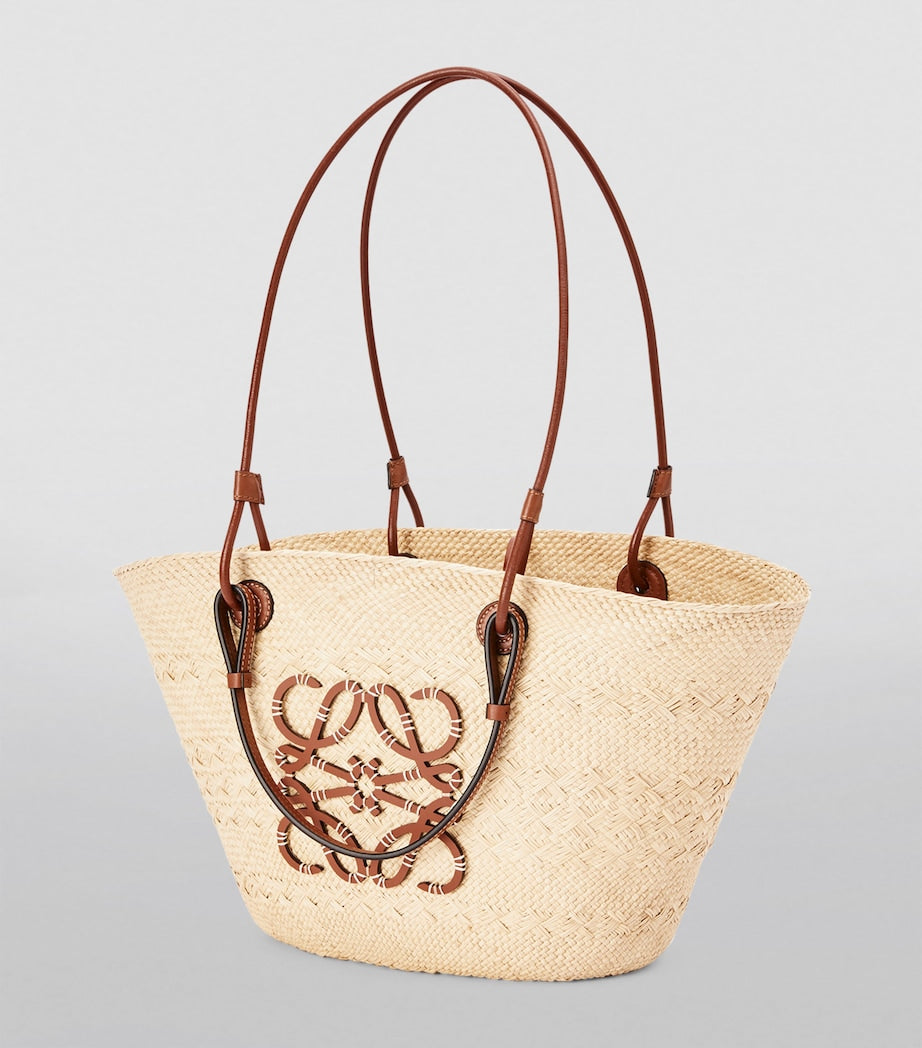 LOEWE Beige x Paula’s Ibiza Anagram Basket Bag